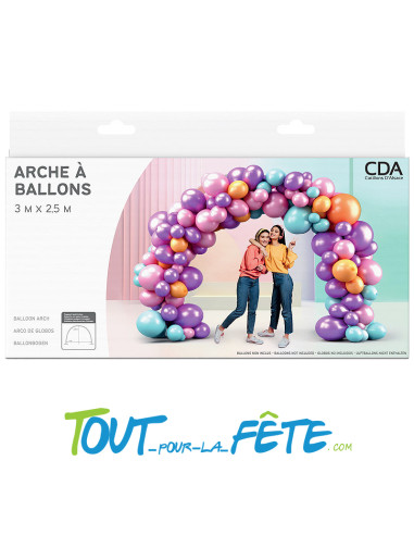 Arche à ballons 3m x 2.5m