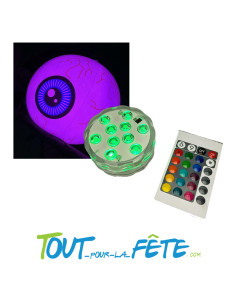 1 ballons plastique Oeil lumineux 40 cm 2