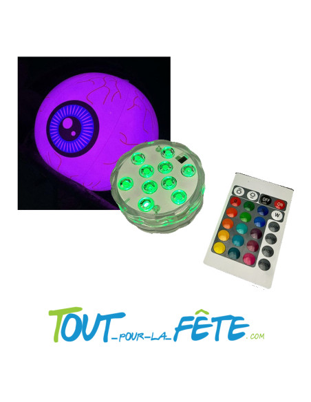 1 ballons plastique Oeil lumineux 40 cm