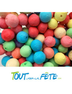 100 boules pour sarbacanes multicolore 2