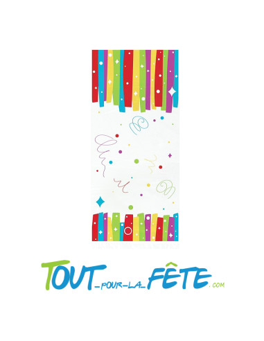 Lot de 20 sachets bonbons multicolore