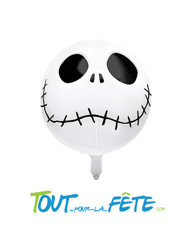Ballon aluminium rond Mr Jack 40 cm