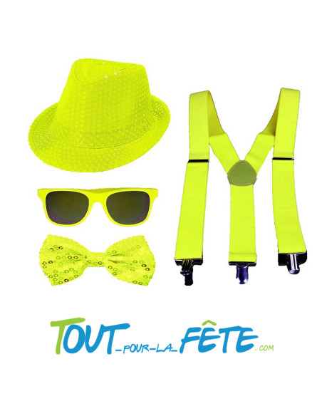Set de 4 accessoires fluo