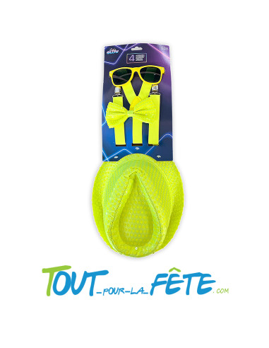 Set de 4 accessoires fluo