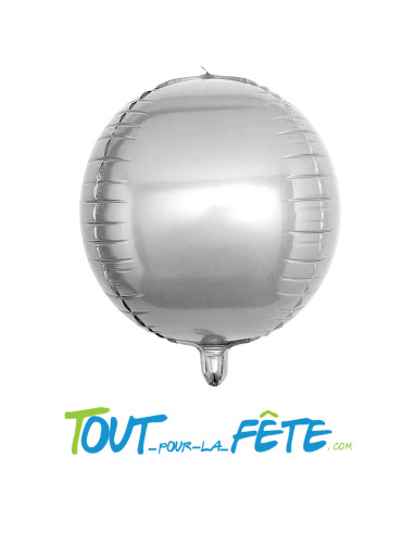 Ballon aluminium globe ( or - argent - rose gold ) 45cm