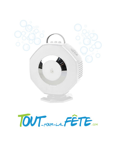 Machine à bulles double buse rotative 360 degrés