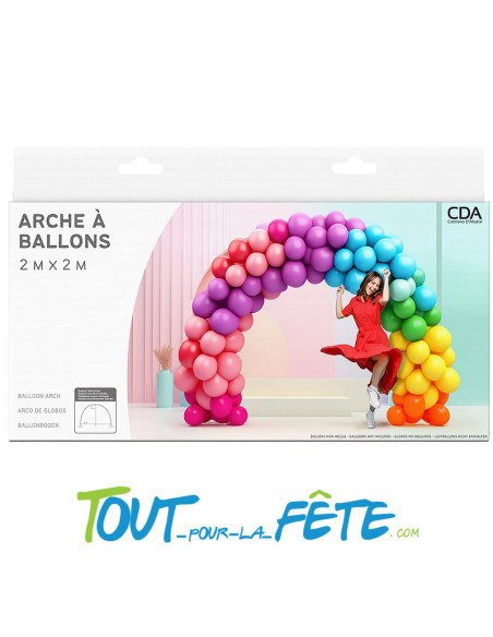 Arche à ballons 2m x 2m