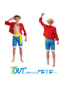Déguisement Luffy one piece adulte 2