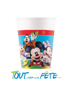 Lot de 8 gobelets Mickey ©