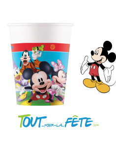 Lot de 8 gobelets Mickey © 2