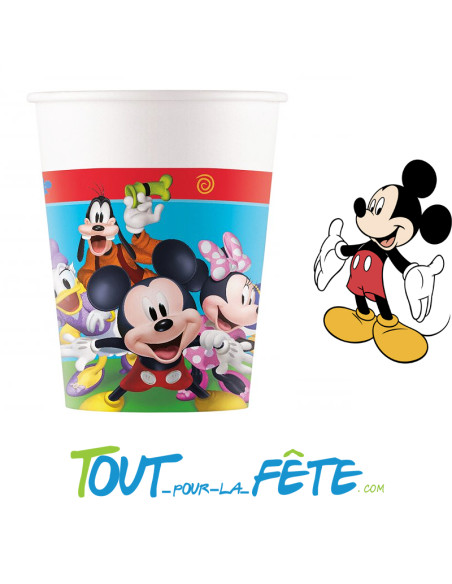Lot de 8 gobelets Mickey ©