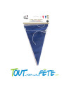 Guirlande fanion France bleu, blanc, rouge 3.60m