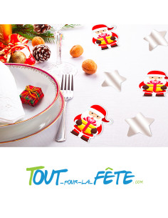 Lot de 20 confettis géants de Noel 2