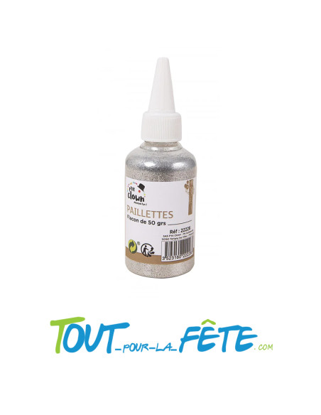 Paillettes fines 50 grammes