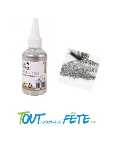 Paillettes fines 50 grammes