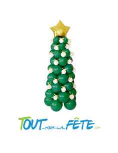 Kit de 91 ballons pour faire un sapin de Noel