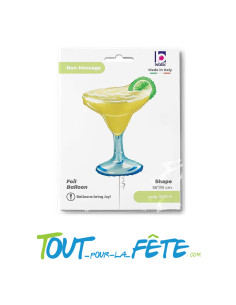 Ballon aluminium Cocktail 91 cm 2