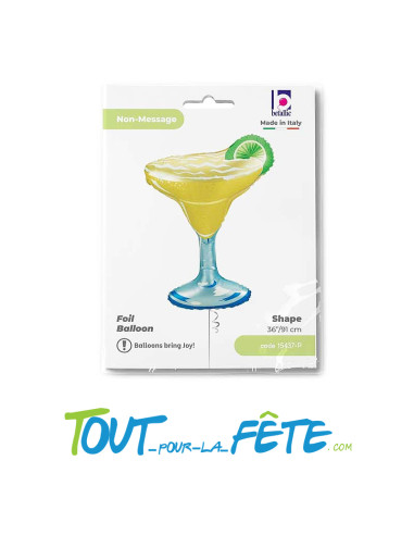 Ballon aluminium Cocktail 91 cm