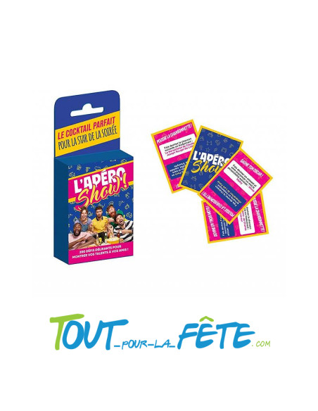 Jeu l'apéro show ( 200 défis )