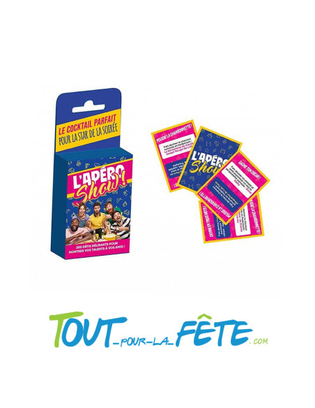 Jeu l'apéro show ( 200 défis )