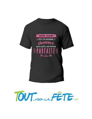 T shirt "Femme parfaite" taille S/M