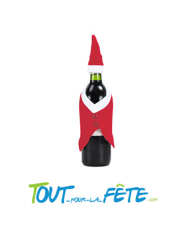 Costume de Noel pour bouteille