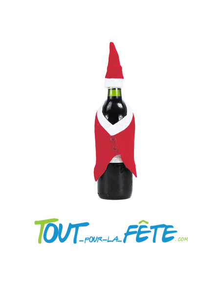 Costume de Noel pour bouteille