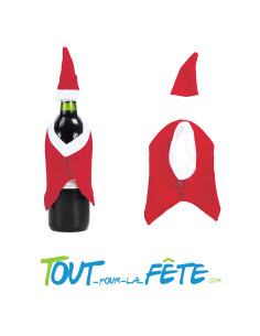 Costume de Noel pour bouteille 2