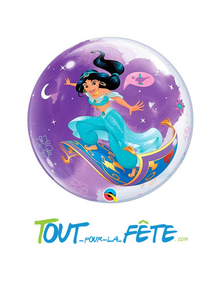Ballon bubble Jasmine Aladin 56 cm