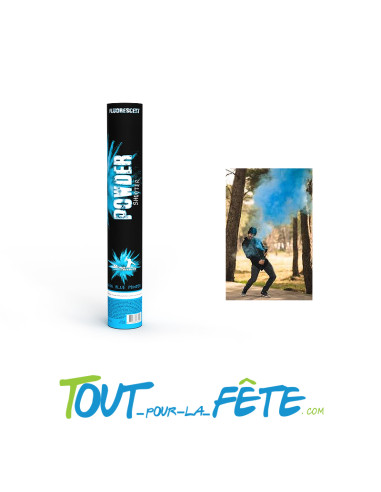 Canon a poudre bleu reveal gender