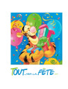 Lot de 16 serviettes en papier Winnie l'ourson ©