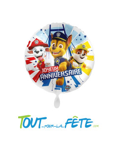 Ballon aluminium La Pat Patrouille© 43cm 2