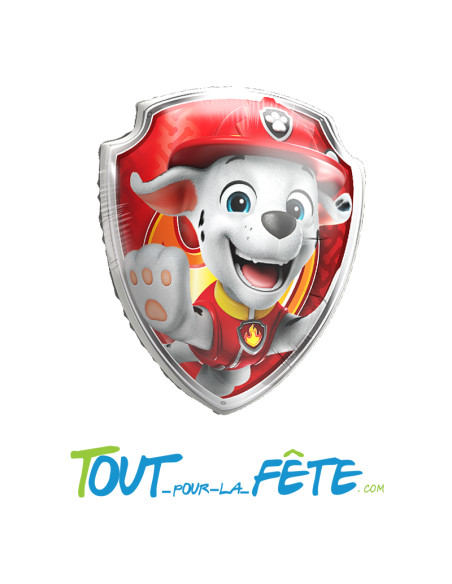 Ballon aluminium La Pat Patrouille Marcus 68x75cm