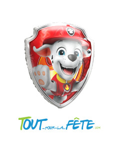 Ballon aluminium La Pat Patrouille Marcus 68x75cm