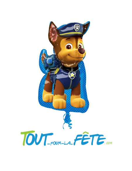 Ballon aluminium La Pat Patrouille Chase 58 x 78 cm