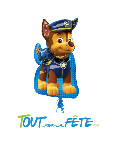 Ballon aluminium La Pat Patrouille Chase 58 x 78 cm
