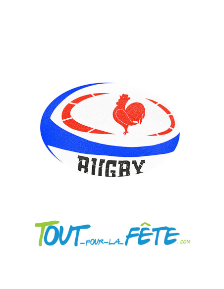 Ballons aluminium ballon de rugby 45 cm