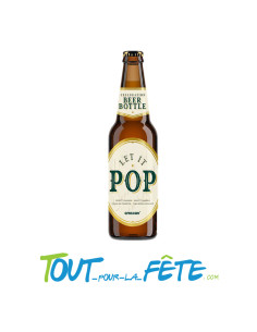 Canon confettis bouteille de bière confettis or