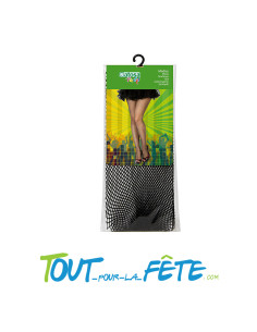 Collants petit résille noir adulte 2
