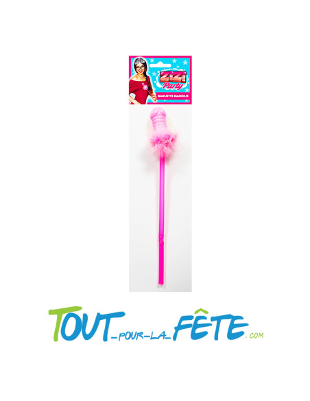 Baguette magique zizi rose