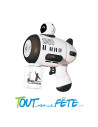 Pistolet a bulle lumineux avec reservoir a piles