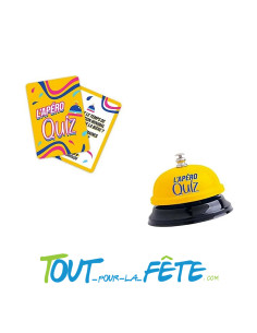 Jeu l'apéro quizz ( 100 cartes questions et une sonette ) 2