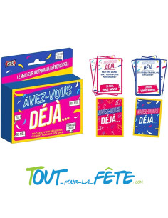 Jeu avez-vous déjà ( 180 cartes de jeux )