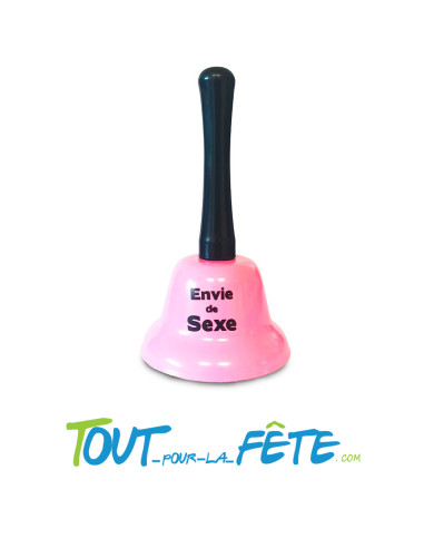 Clochette du plaisir "envie de sexe" rose