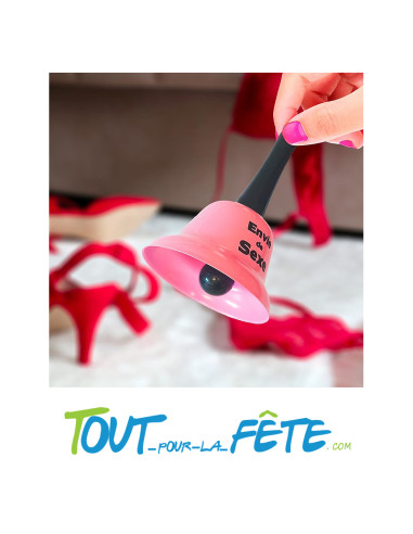 Clochette du plaisir "envie de sexe" rose