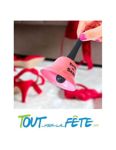 Clochette du plaisir "envie de sexe" rose