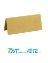 10 Marque place rectangle or 3 x 7 cm