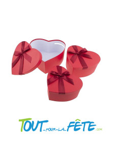 Urne Cœur rouge 26x24x13cm 2