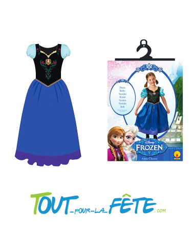 Déguisement la reine des neiges taille enfant