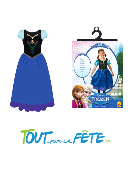 Déguisement la reine des neiges taille enfant